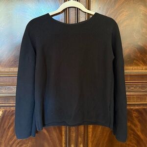 Uniqlo 3D Knit 100% Cotton Sweater - Black